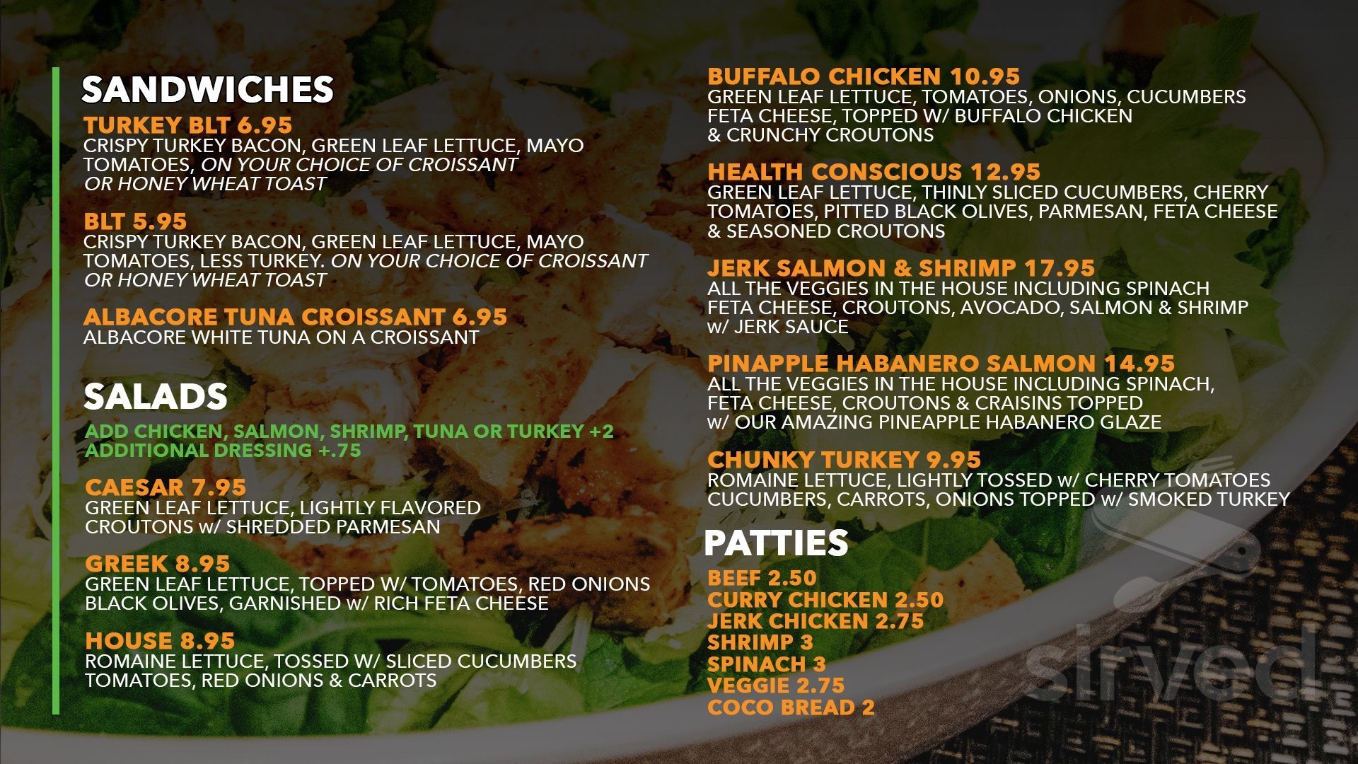 Get Fruity Cafe - Rincon menu in Rincon, Georgia, USA