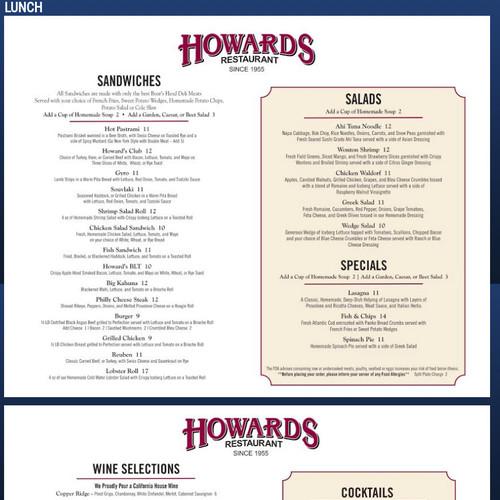 Artur's Restaurant menu in Englewood, Florida, USA