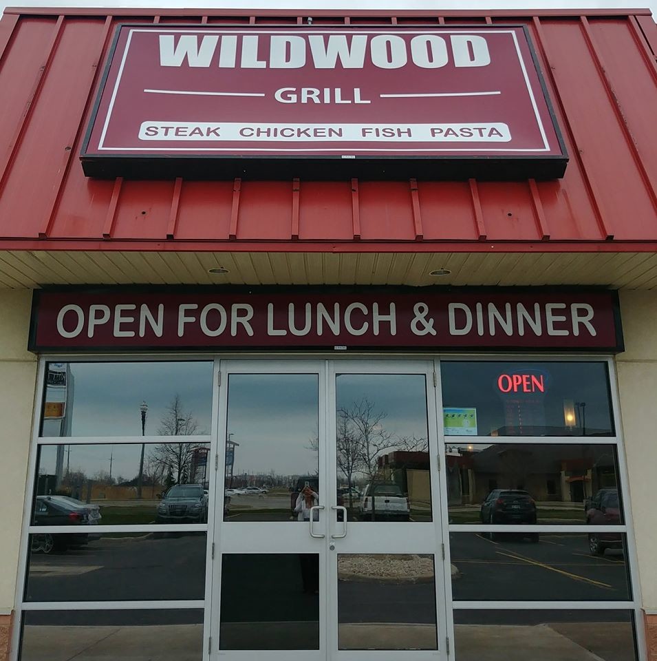 Wildwood Grill menu in Windsor, Ontario, Canada