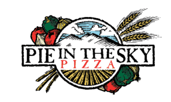 Pie In the Sky Pizza Logo in Portland, Maine