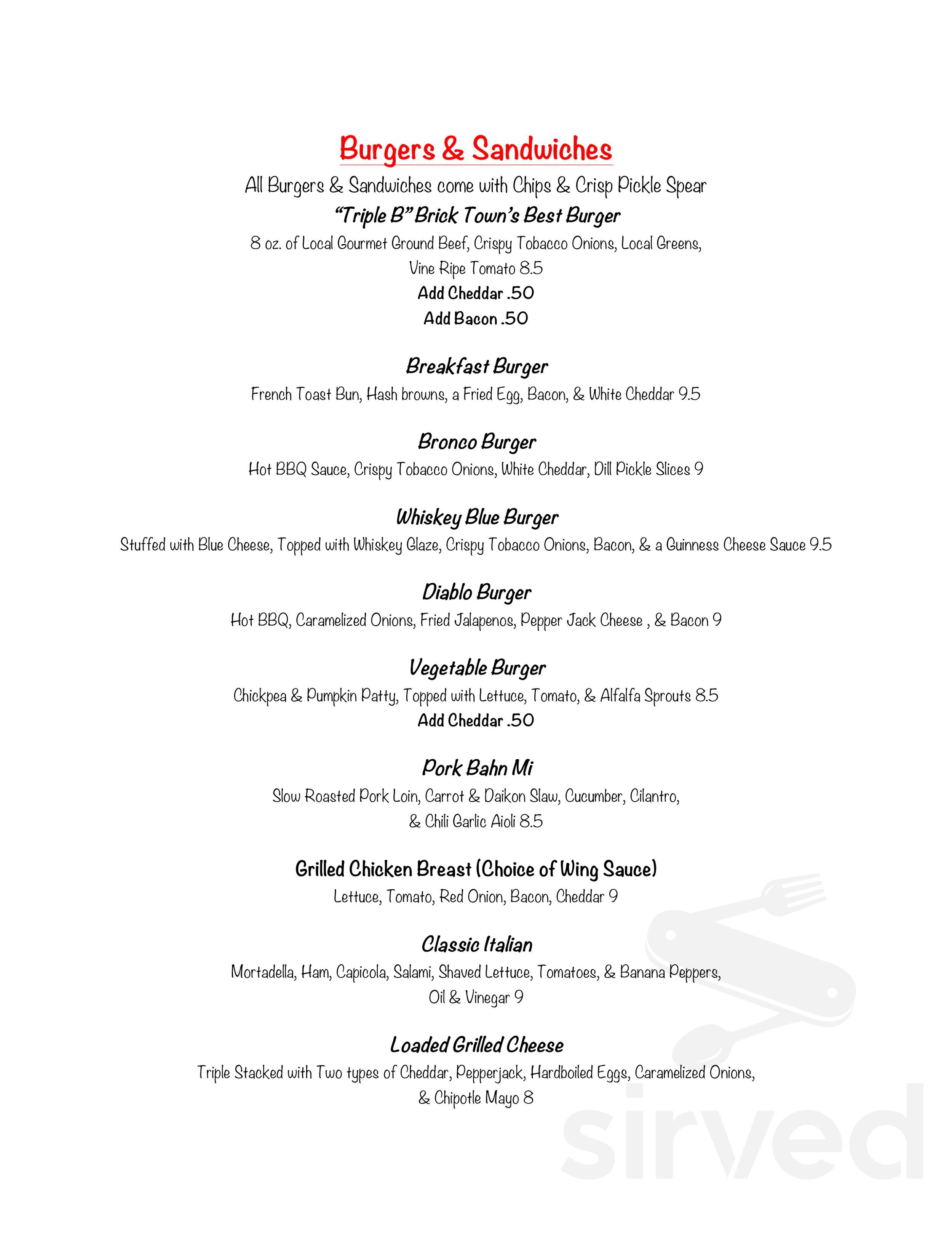 Rhapsody Restaurant menu in Nelsonville, Ohio, USA