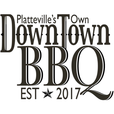 Downtown BBQ Logo in Platteville, Wisconsin