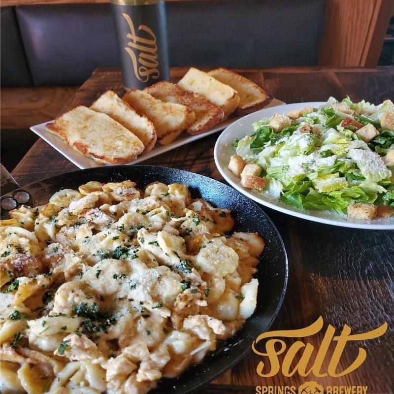 Salt Springs Brewery menu in Saline, Michigan, USA