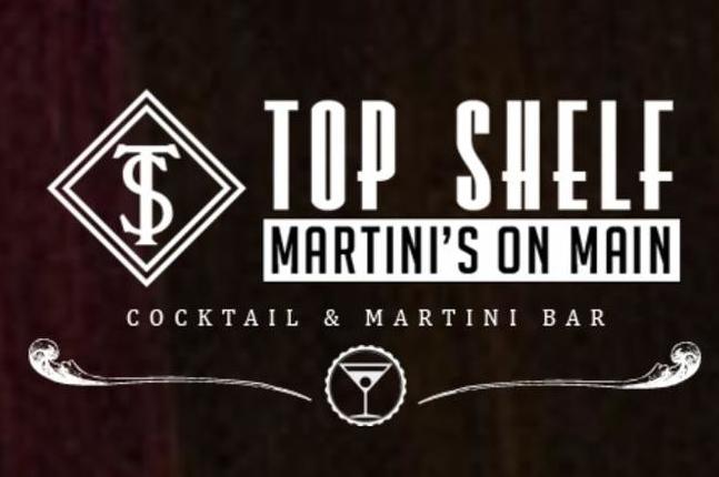 Top Shelf Martinis On Main Logo in Vancouver, Washington