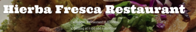 Hierba Fresca Restaurant Logo in Killeen, Texas