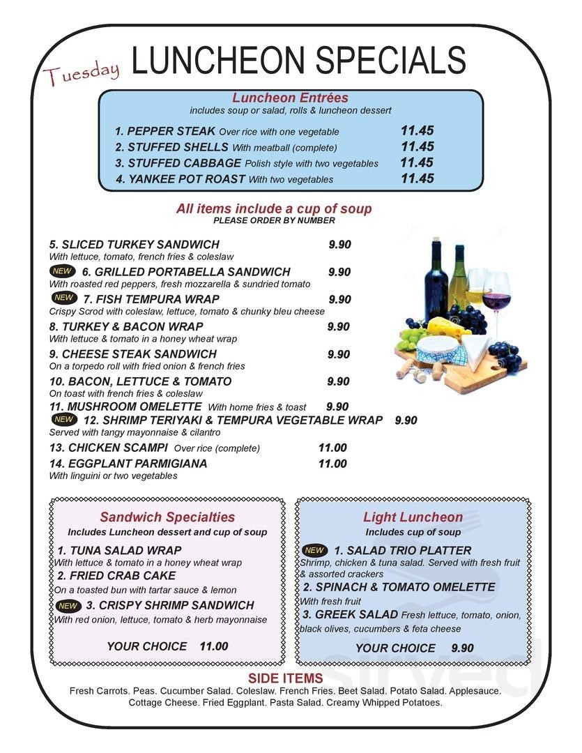 Golden Dawn Diner menus in Hamilton Township, New Jersey, United States