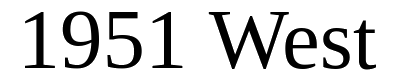 1951 West Logo in Green Bay, Wisconsin