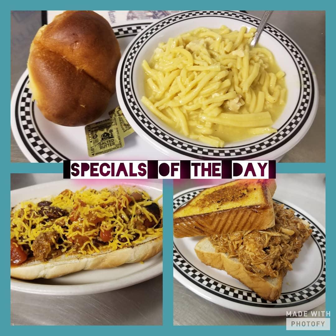 Hubbartt's Downtown Diner menu in Mattoon, Illinois, USA