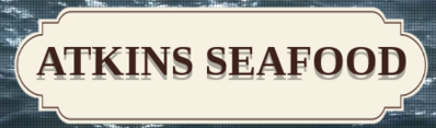 Atkins Seafood Logo in Waxahachie, Texas