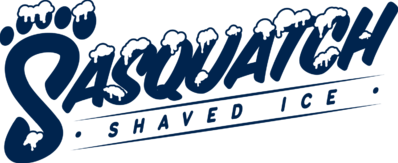 Sasquatch Shaved Ice Logo in Oklahoma City, Oklahoma