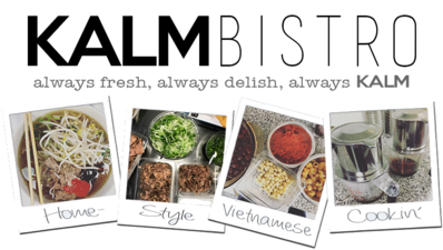KALM Bistro Logo in Gray, Tennessee