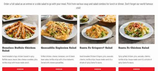 Chili's Grill & Bar Llc Columbus Menu