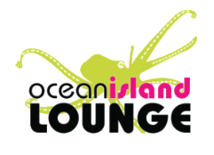 Ocean Island Lounge Logo in Victoria, British Columbia