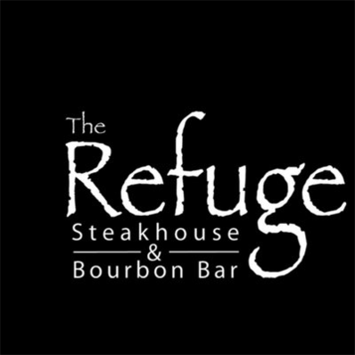 The Refuge Steakhouse & Bourbon Bar Logo in Tomball, Texas