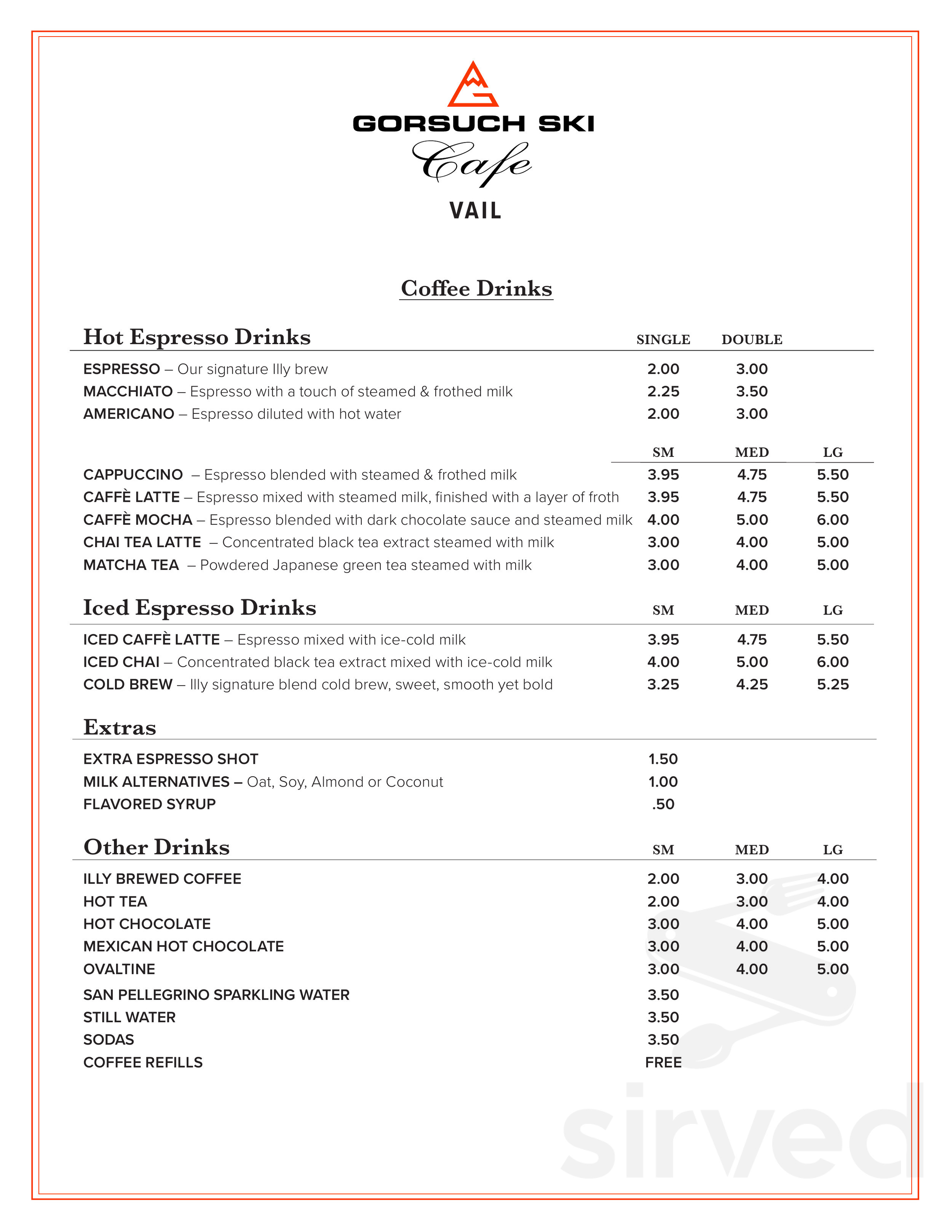 Gorsuch Ski Café in Vail, Colorado, United States