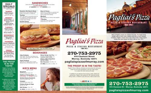 Pagliai's Pizza & Italian Restaurant menu in Murray, Kentucky, USA