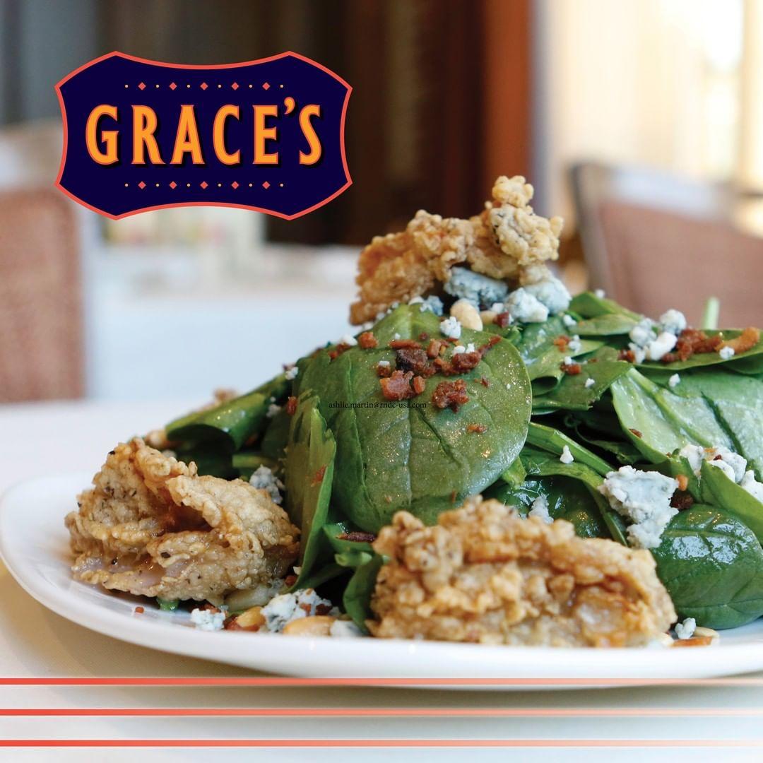 Grace's menu in Houston, Texas, USA
