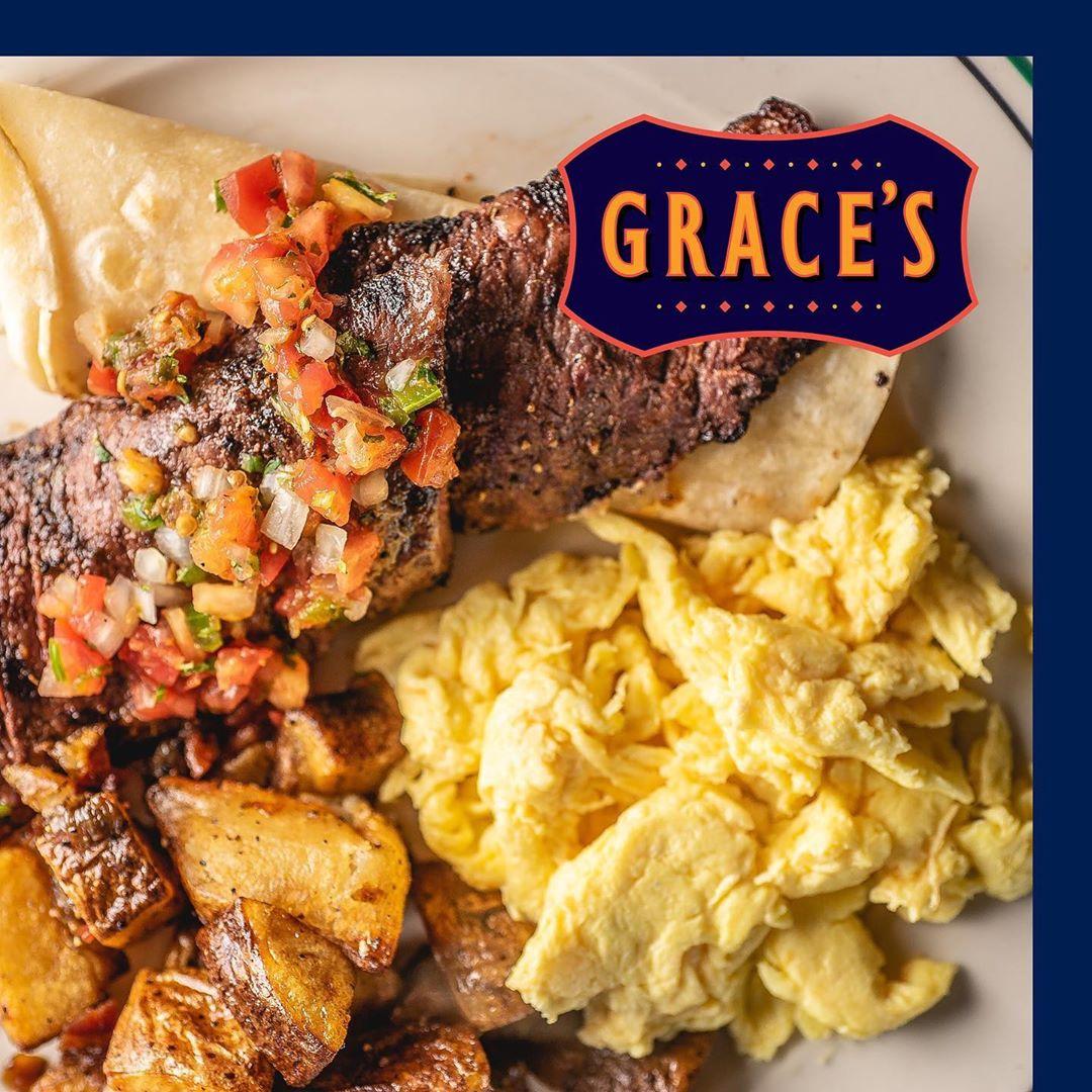 Grace's menu in Houston, Texas, USA