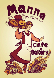Manna Cafe & Bakery Logo in Madison, Wisconsin