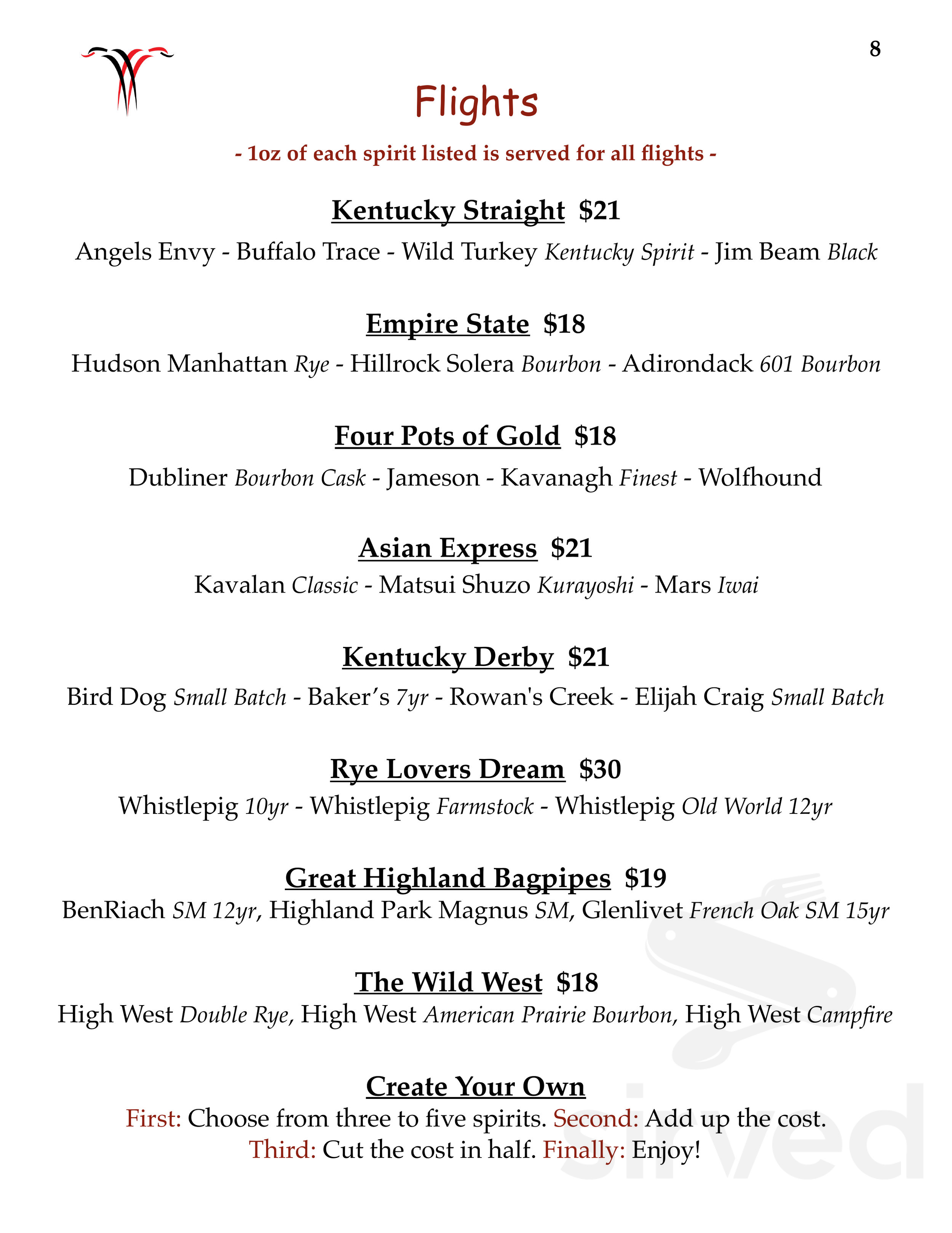 La Foresta Restaurant menu in Killingworth, Connecticut