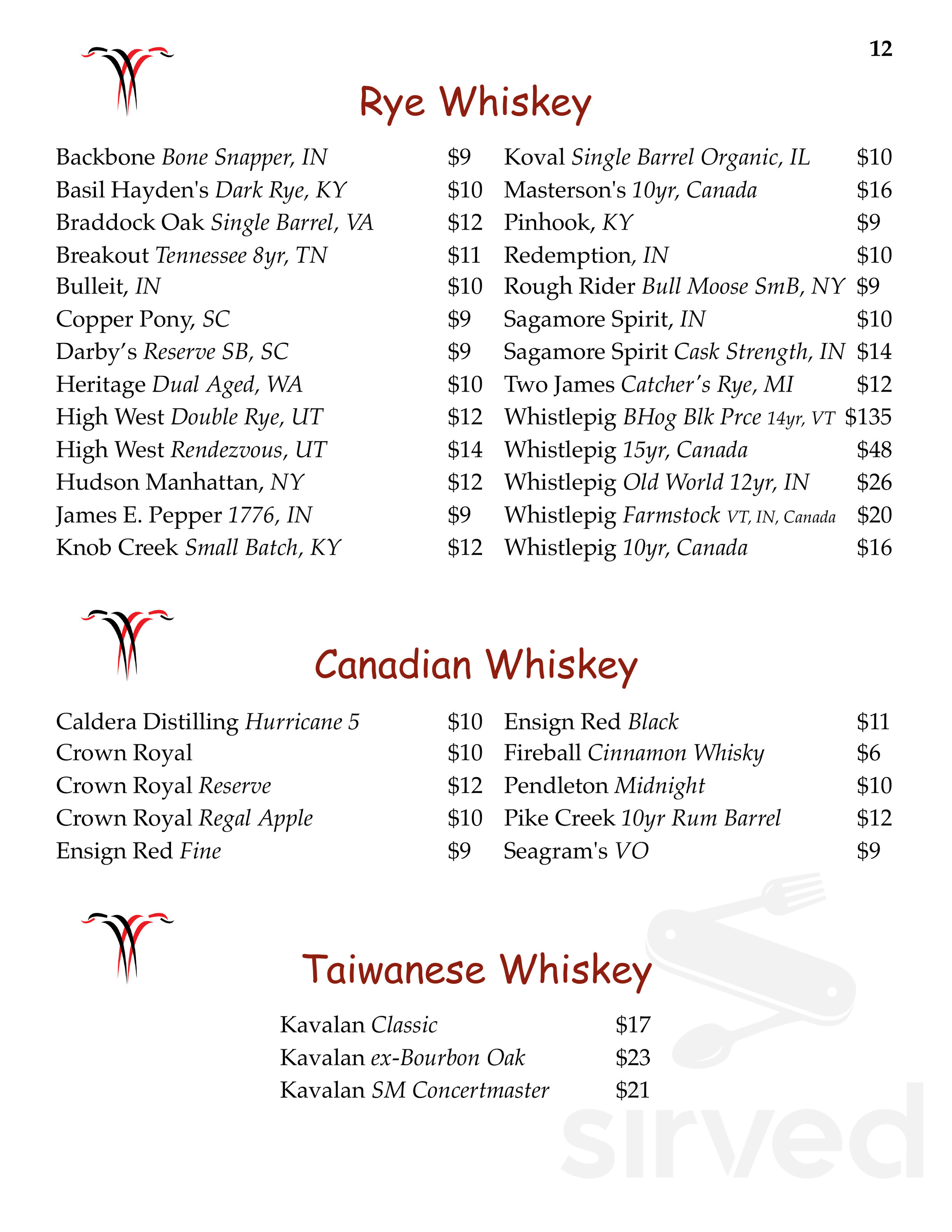 La Foresta Restaurant menu in Killingworth, Connecticut