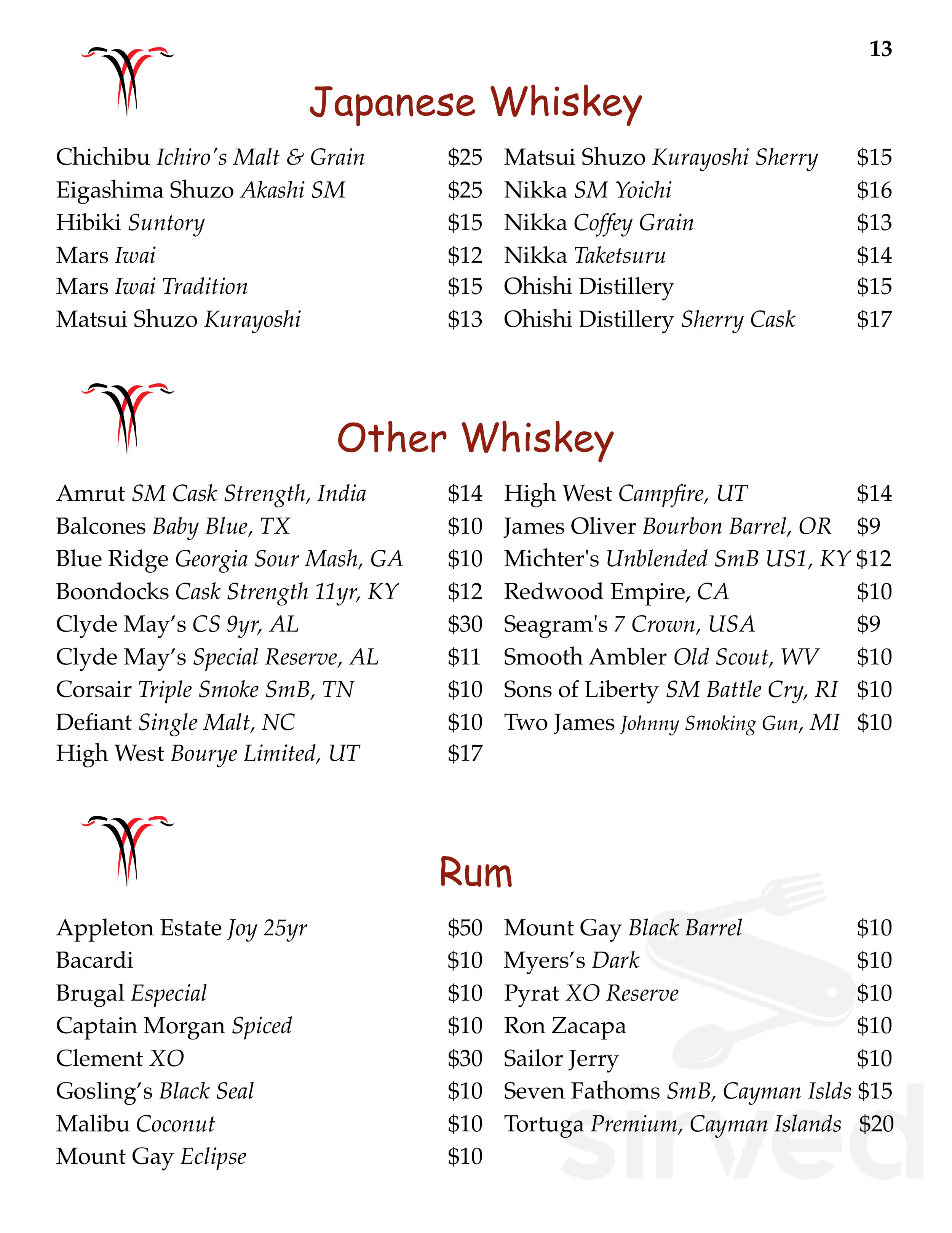 La Foresta Restaurant menu in Killingworth, Connecticut
