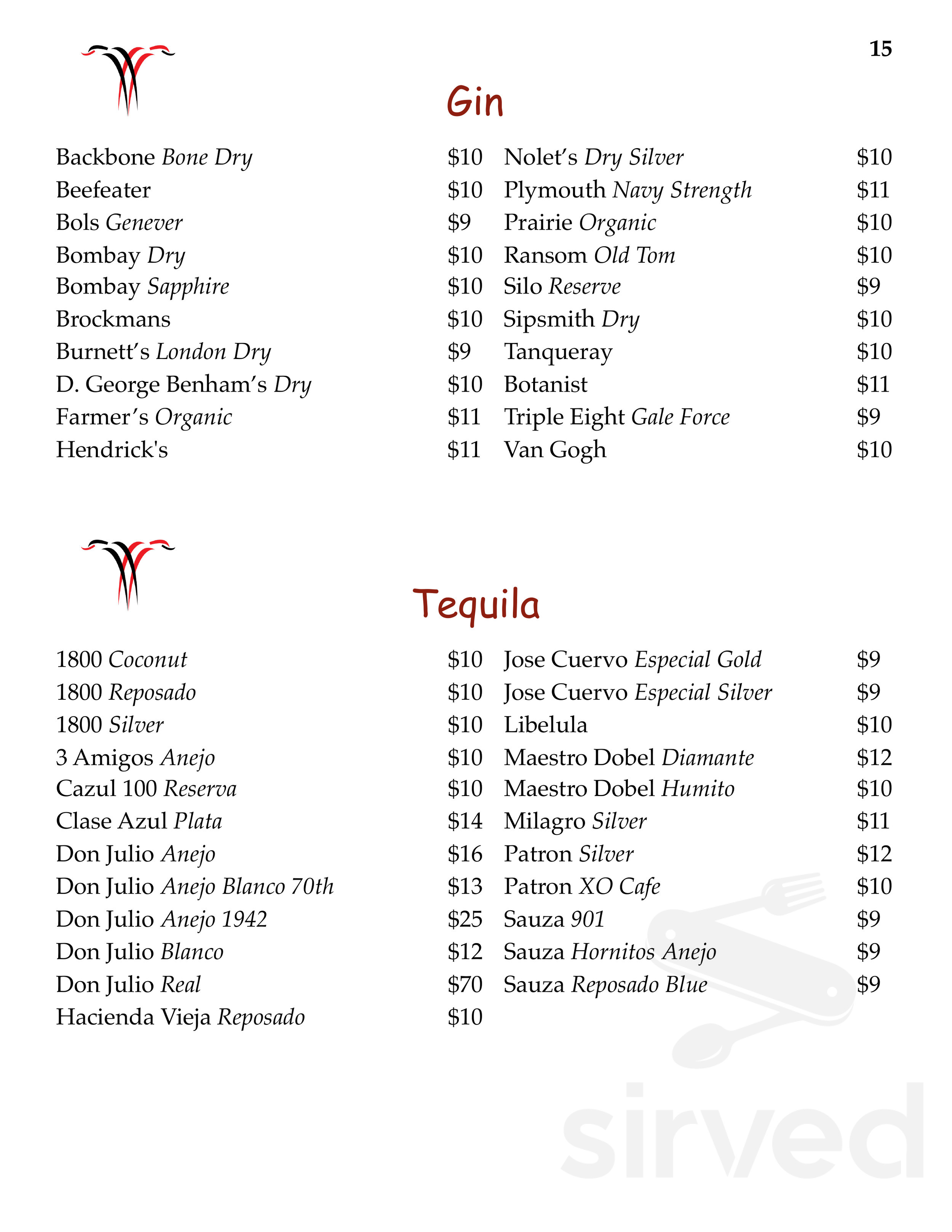La Foresta Restaurant menu in Killingworth, Connecticut