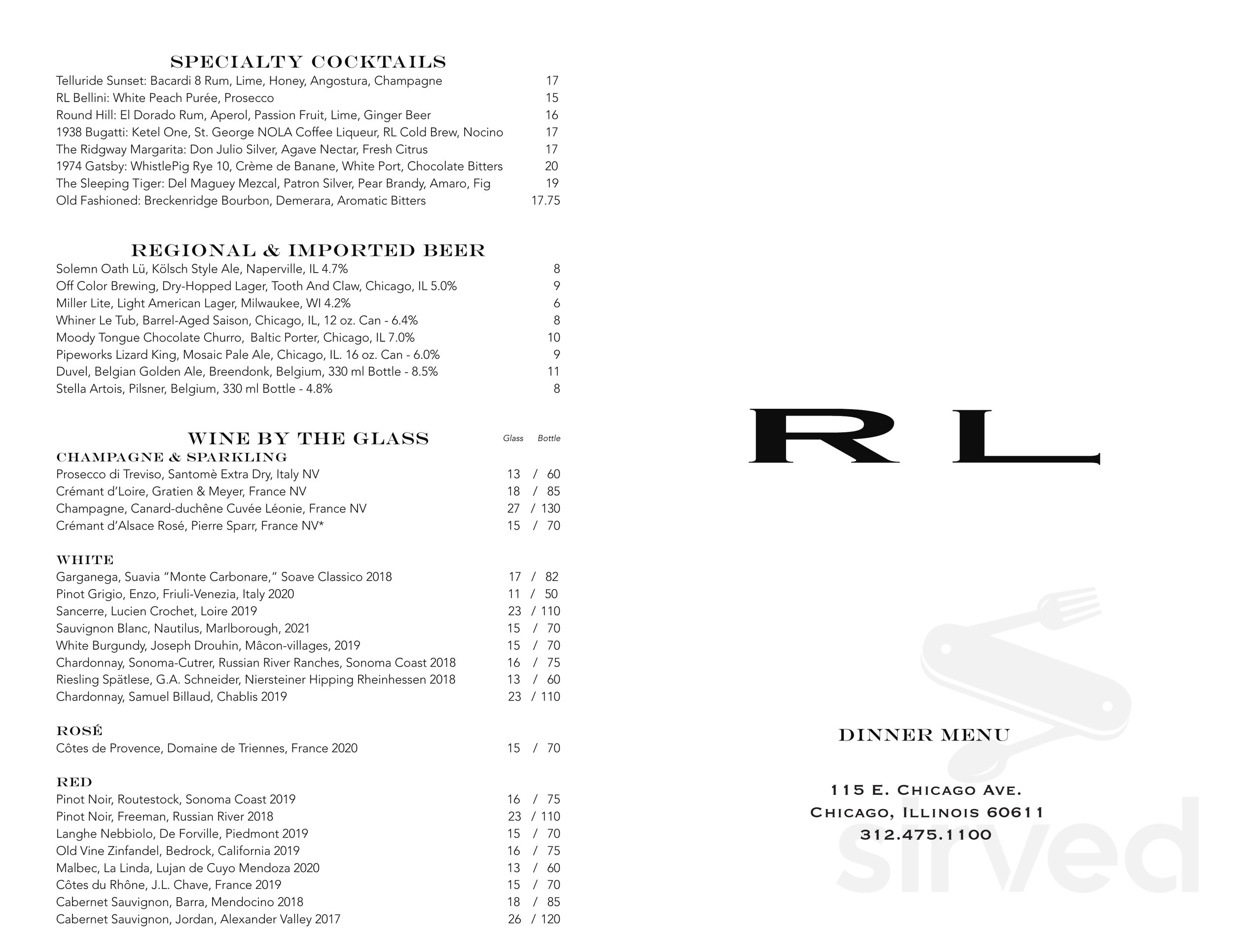 RL Restaurant - Chicago, IL