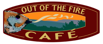 Out of the Fire Cafe Logo in Donegal, Pennsylvania