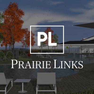Prairie Links Golf Course & Event Center Logo in Waverly, Iowa