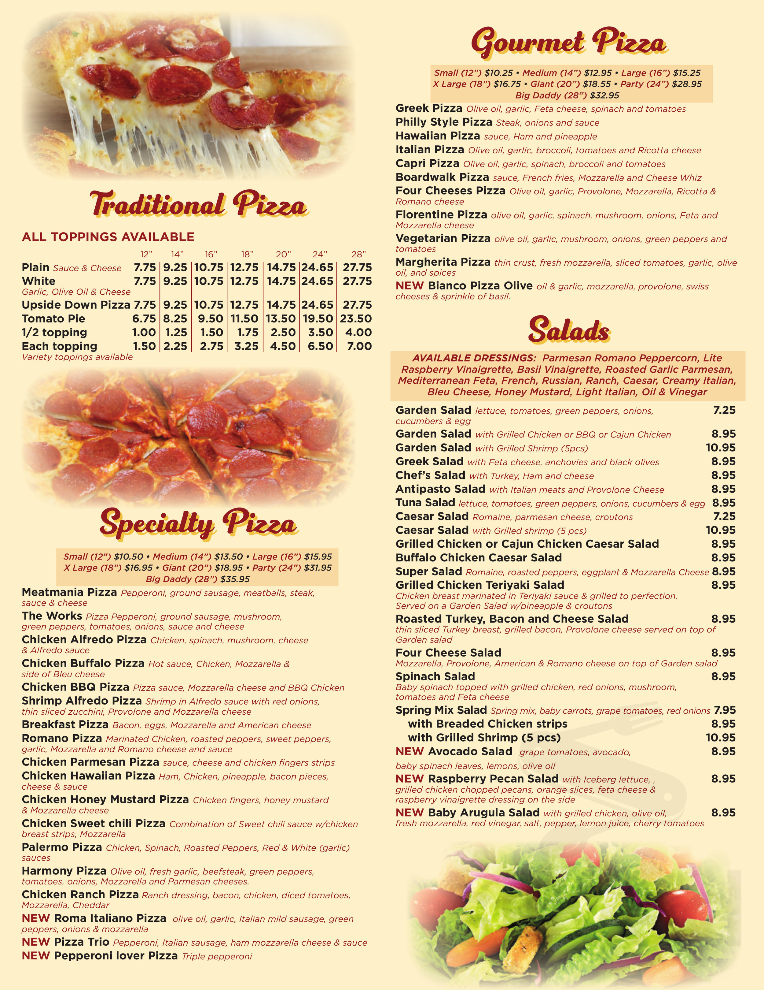 BIG DADDY PIZZA, Philadelphia - Menu, Prices & Restaurant Reviews