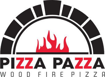 Pizza Pazza Wood Fired Pizza Logo in Burbank, California