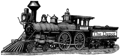 The Depot Restaurant and catering Logo in New Virginia, Iowa