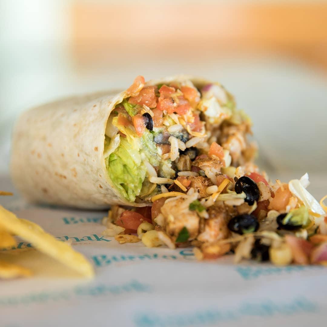 Burrito Shak menu in Swansboro, North Carolina, USA