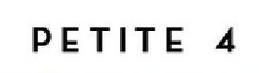Petite 4 Logo in Boise, Idaho