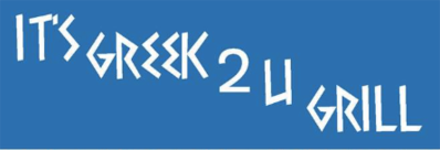 It's Greek 2 U Grill Logo in Chicago, Illinois