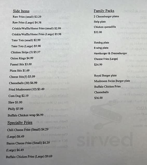 Buford Little General Store menus in Lancaster, South Carolina, United