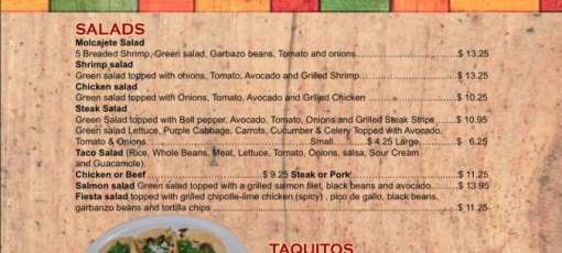 Los Molcajetes Mexican Restaurant Castro Valley Menu