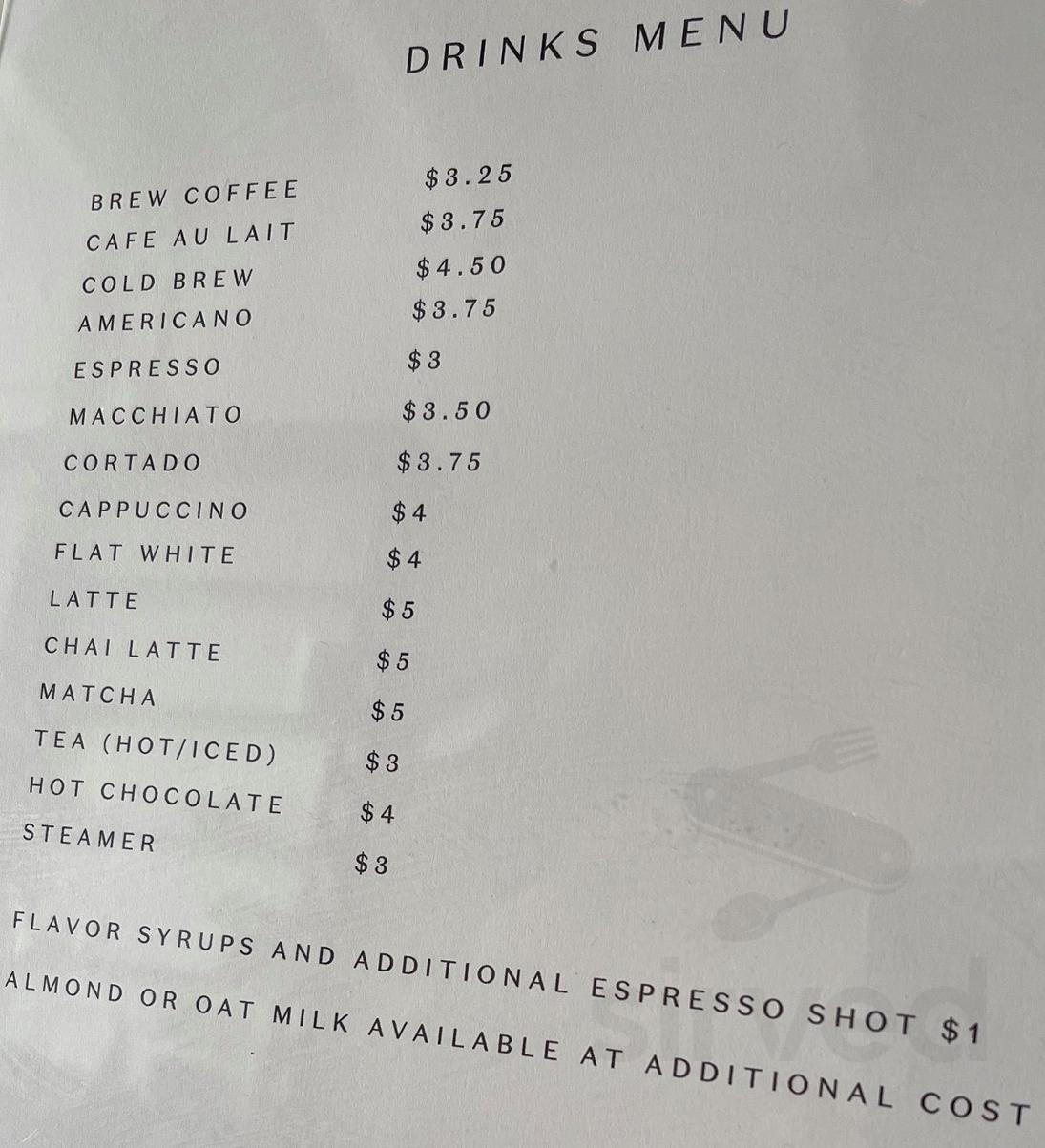 twoflower Great Barrington menu in Great Barrington, Massachusetts, USA 