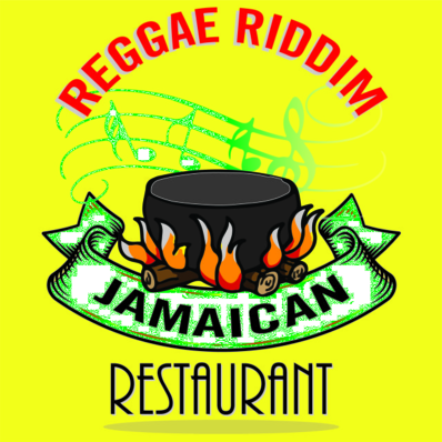 Reggae Riddim Jamaican Restaurant and Lounge Logo in Apopka, Florida
