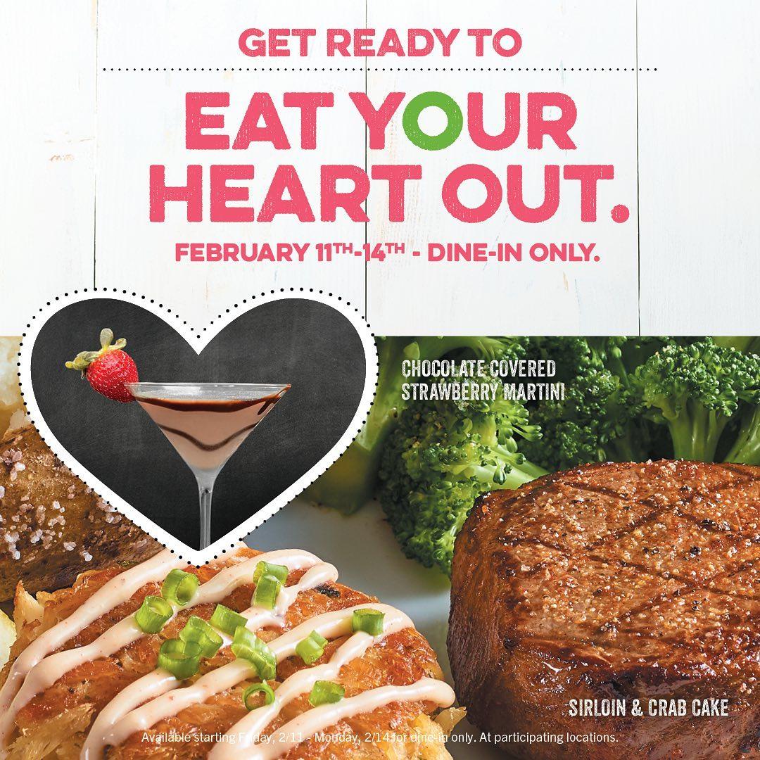 O'Charley's Restaurant & Bar menu in Hermitage, Tennessee, USA