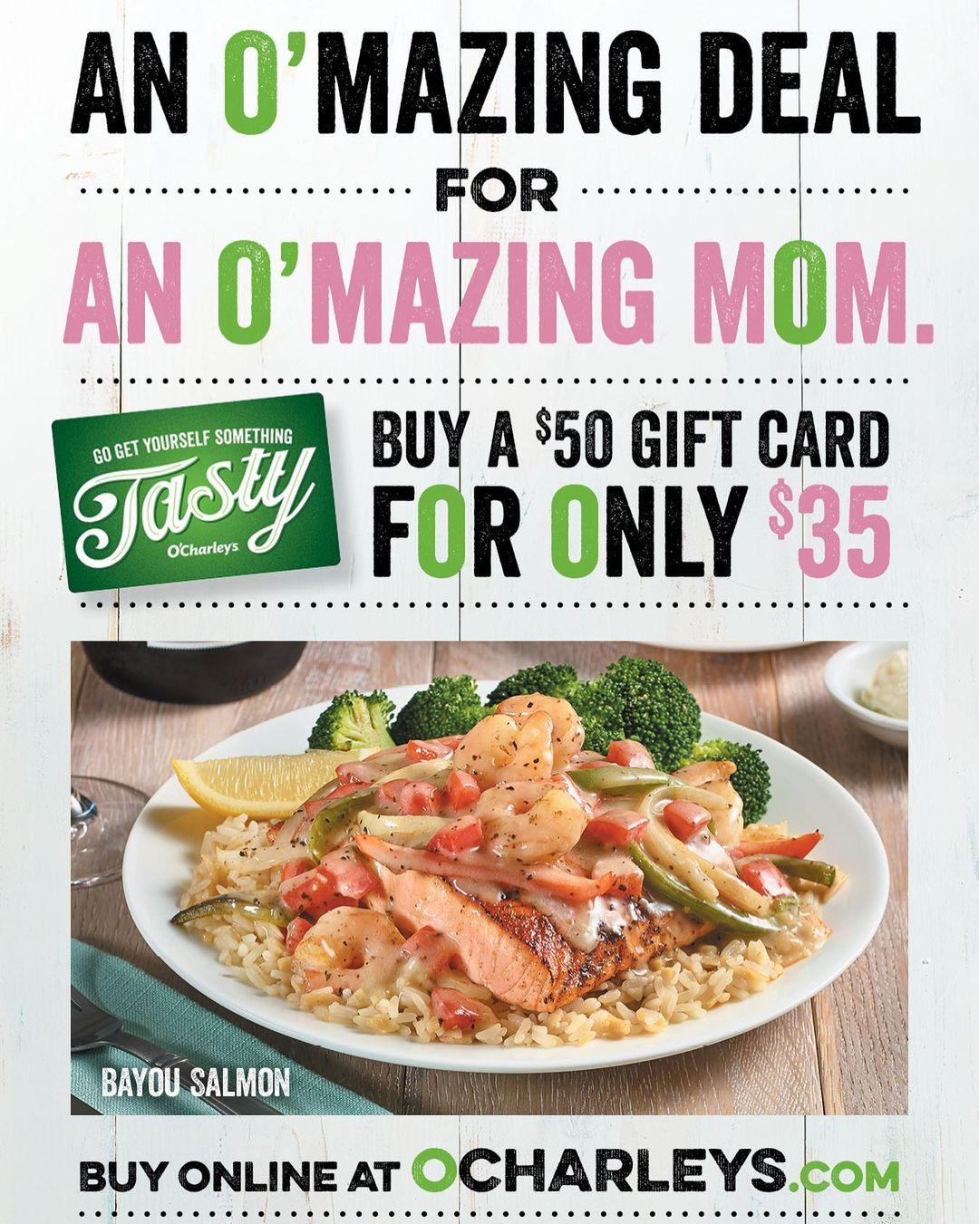 O'Charley's Restaurant & Bar menu in Hermitage, Tennessee, USA