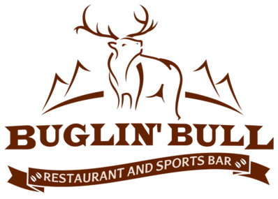 Buglin' Bull Restaurant and Sports Bar Logo in Custer, South Dakota