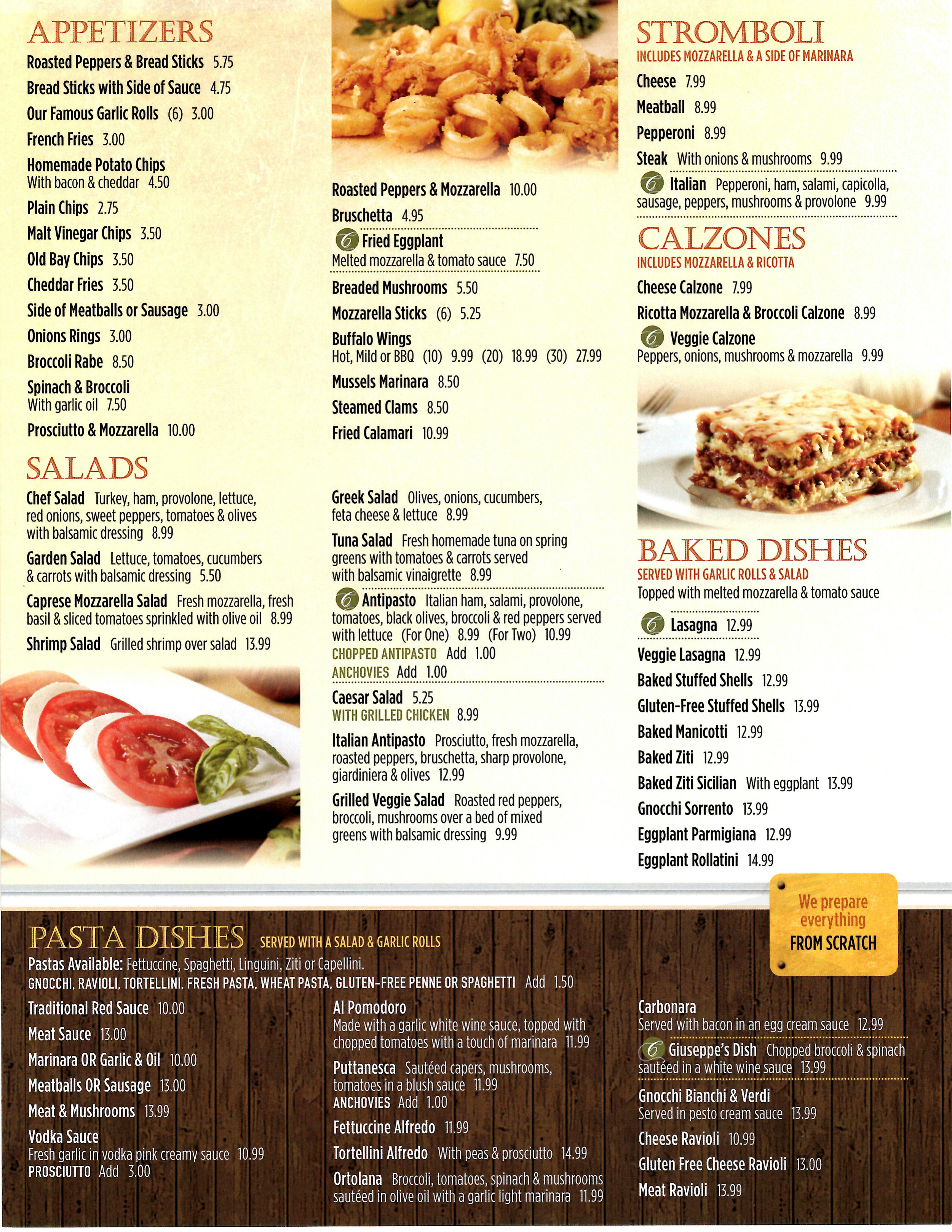 Valentea Menu Menu - Wilmington DE's Cafe Valentina | Sirved
