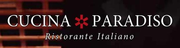 Cucina Paradiso Logo in Petaluma, California