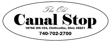 Old Canal Stop Logo in Chillicothe, Ohio