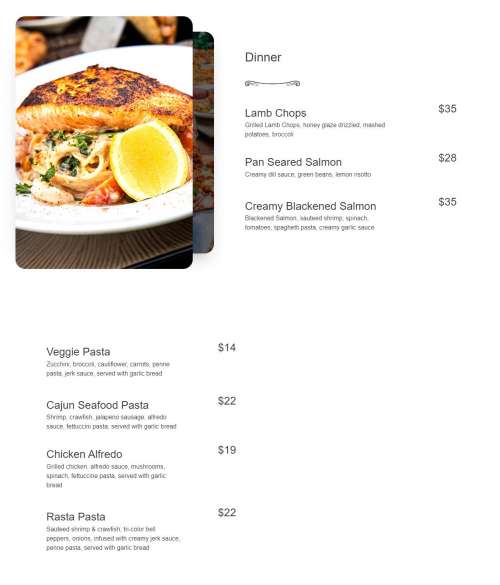 Parma Pizza Restaurant & Lounge menu in Houston, Texas, USA