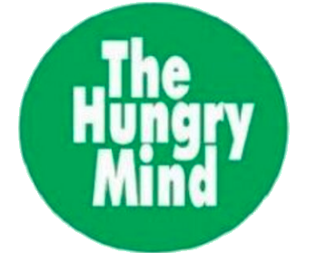 The Hungry Mind Logo in Mason City, Iowa