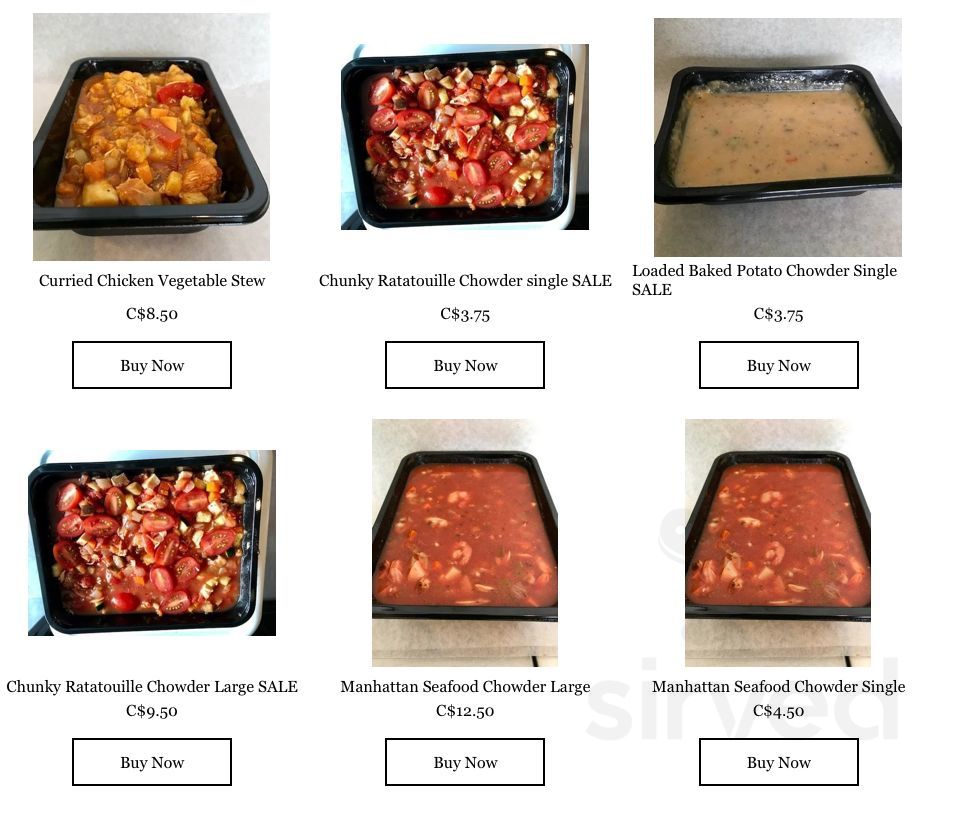 Batch Food menu in Langley Twp, British Columbia