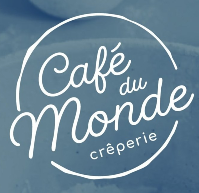 Café du Monde Crêperie Logo in Cambridge, Ontario